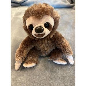 Wild Republic Sloth‎ Plush Stuffed Animal Toy Brown Cute Soft Adorable